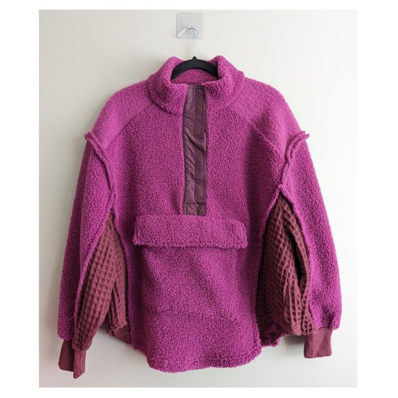 SOLD - BDG Kas Sherpa Mock Neck Fleece - Picture 5 of 10